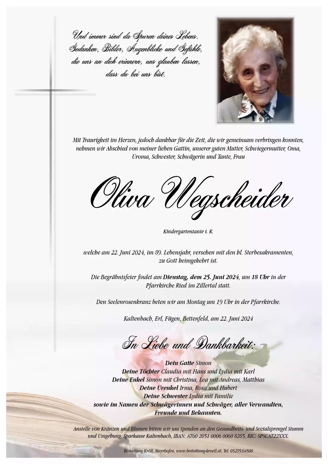 Parte von Oliva Wegscheider